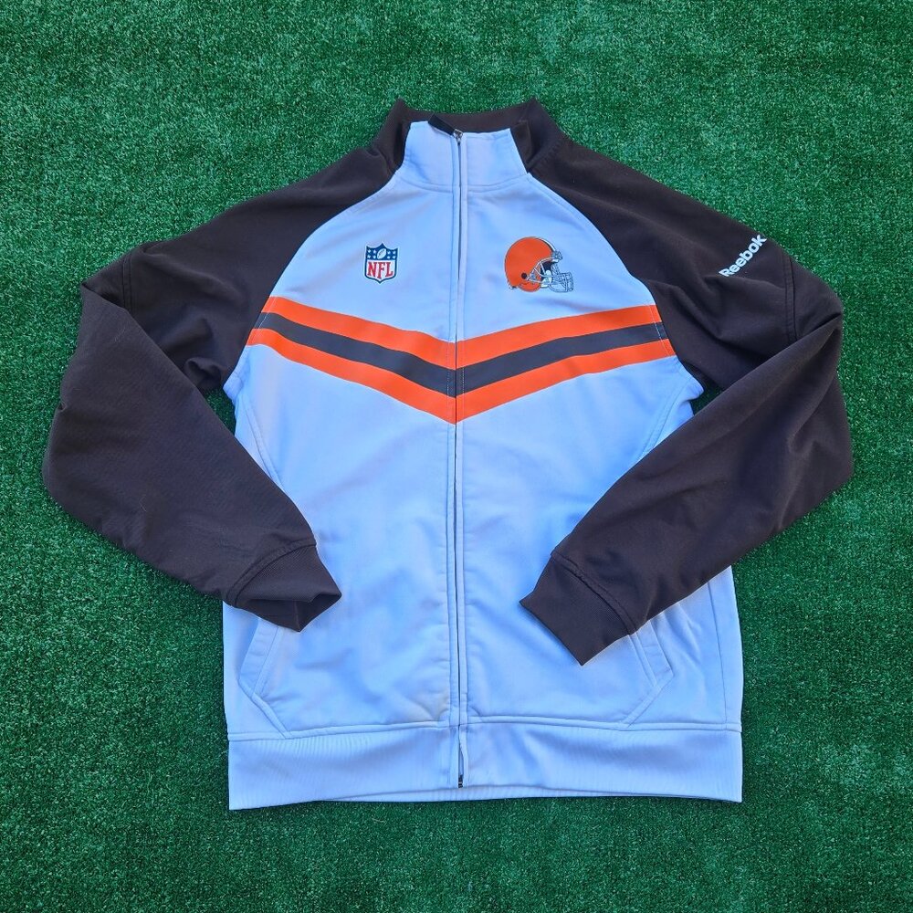 NFL Cleveland Browns full zip jacket Reebok
